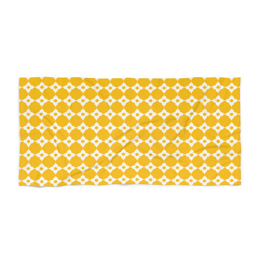 Quatrefoil Beach Towel