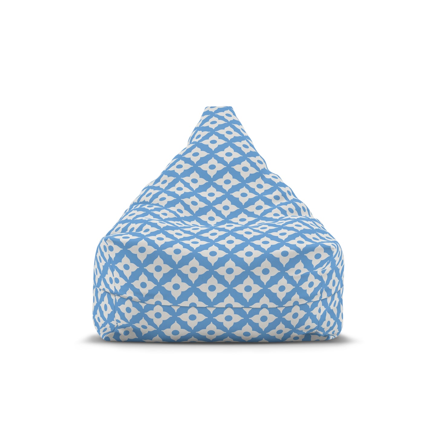 Quatrefoil Patterned Bean Bag