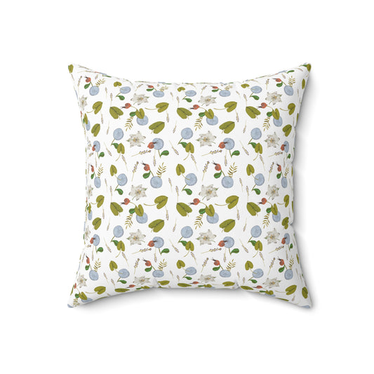 Illuminated Garden Throw Pillow