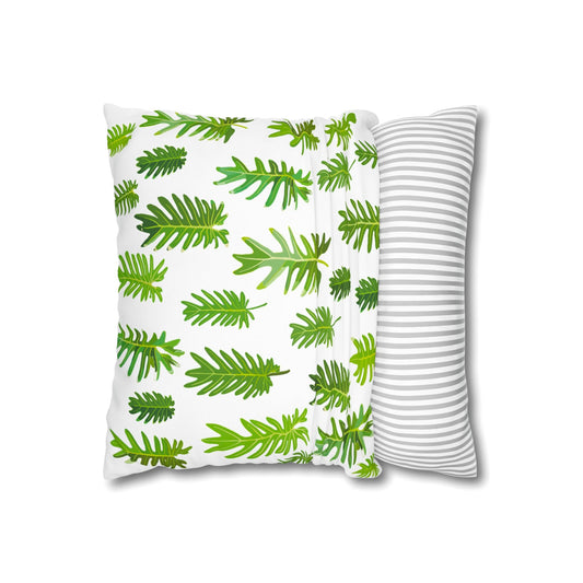 Xanadu Plant Green Pillowcase