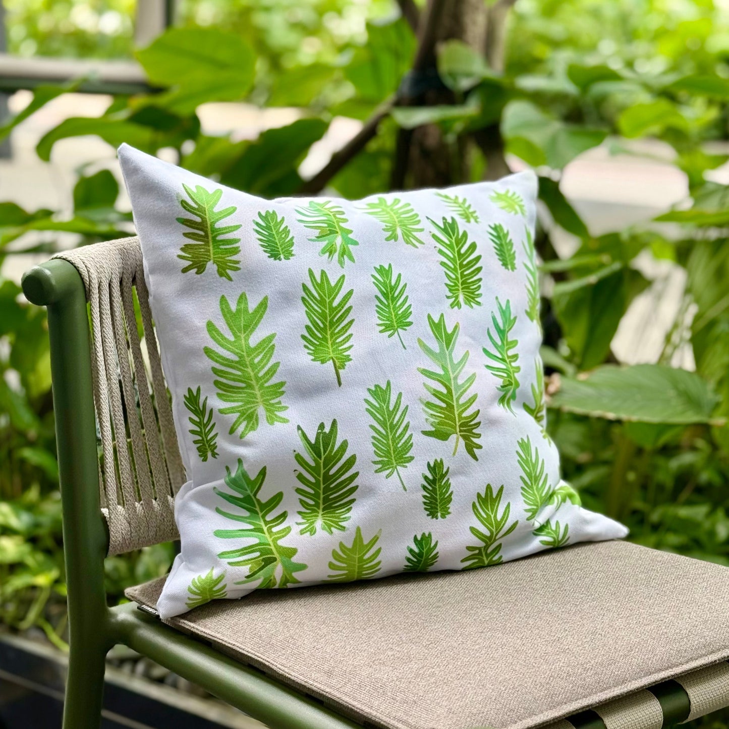 Xanadu Plant Green Pillowcase