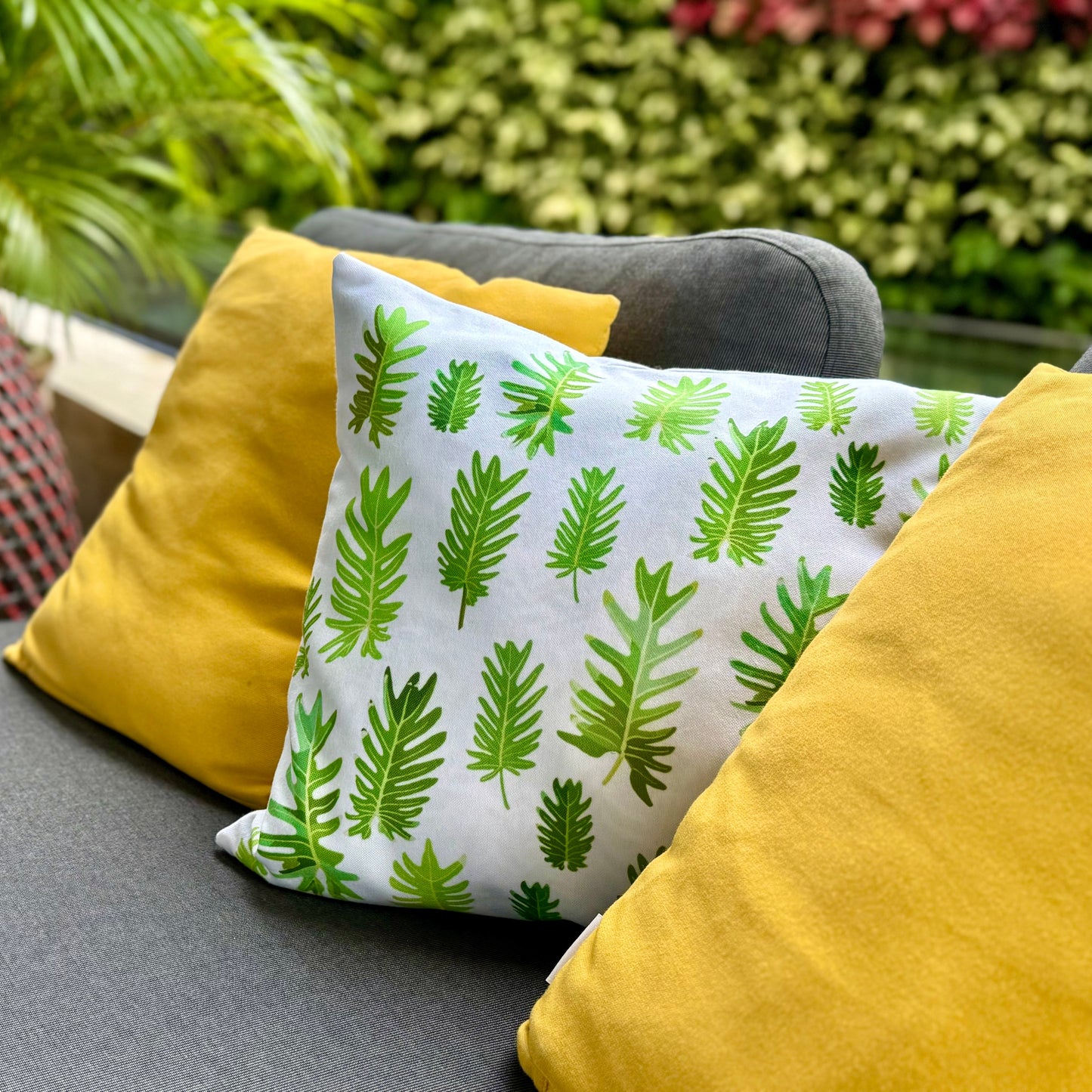 Xanadu Plant Green Pillowcase