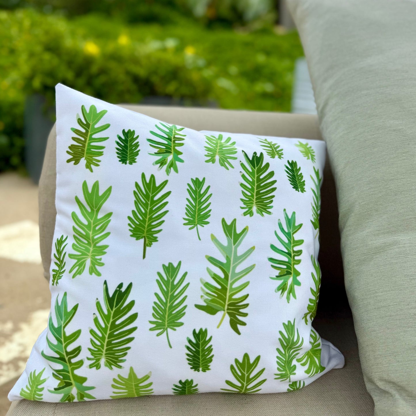 Xanadu Plant Green Pillowcase