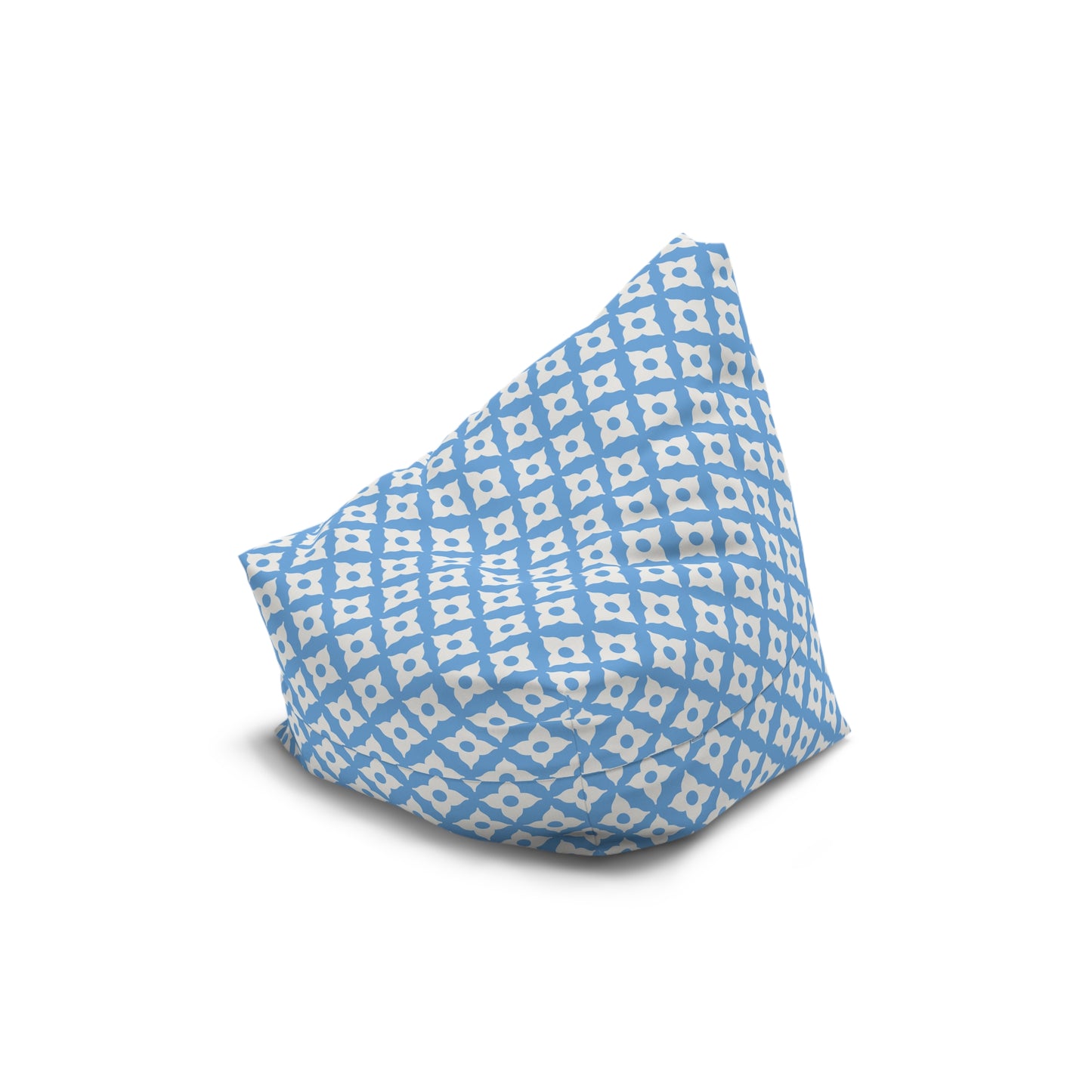 Quatrefoil Patterned Bean Bag