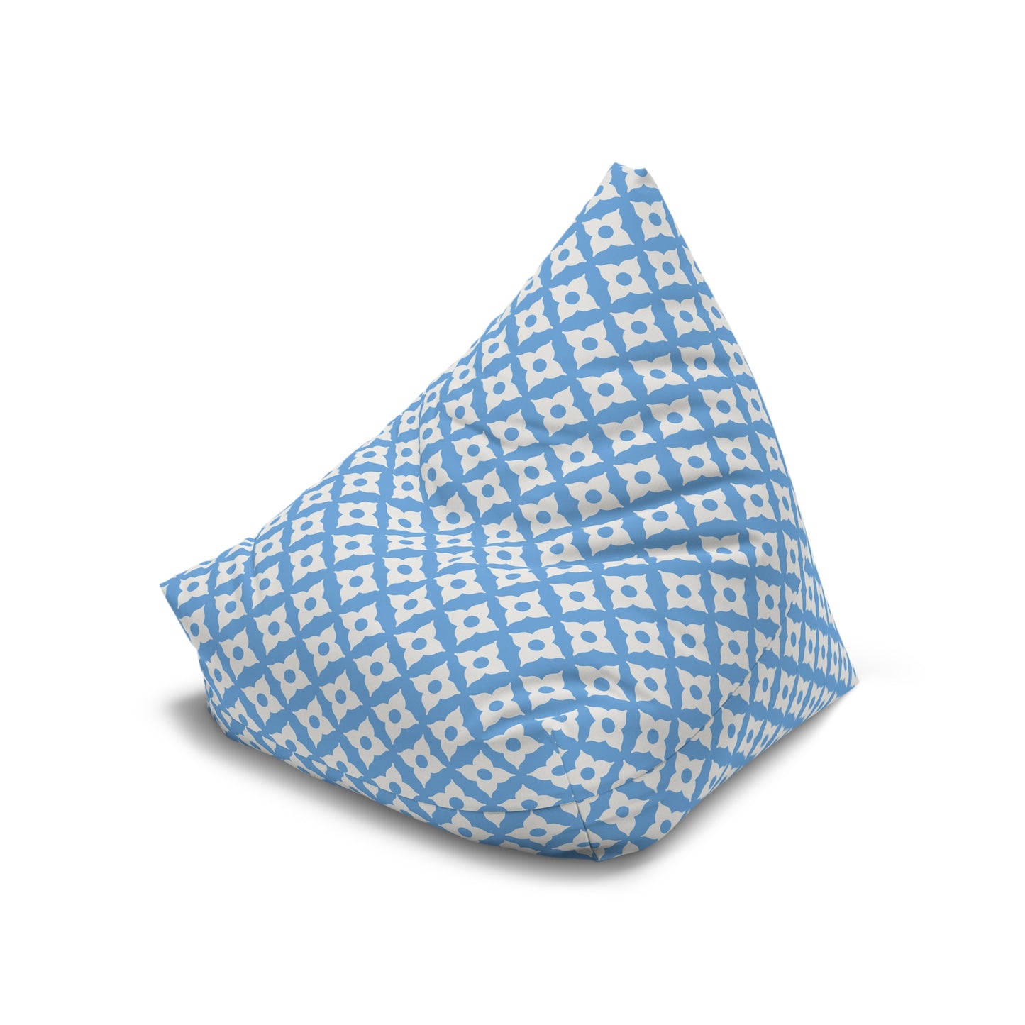 Quatrefoil Patterned Bean Bag